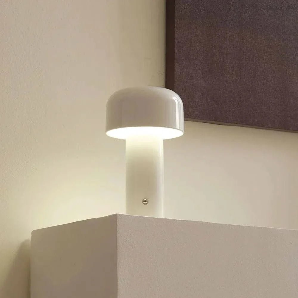 Aluminum Tower Mushroom Table Lamp - Buy Online at Futura’s Studio