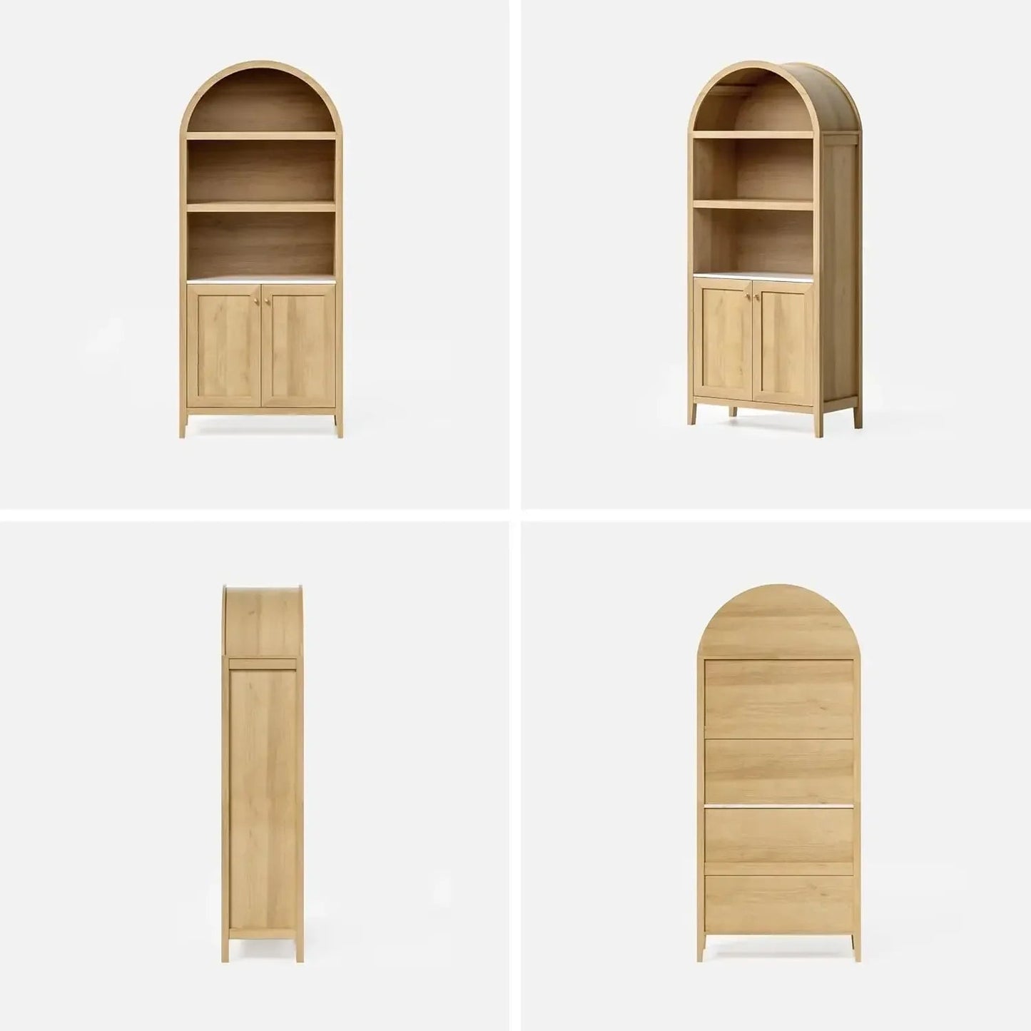 Arched Farmhouse Bookcase - Buy Online at Futura’s Studio