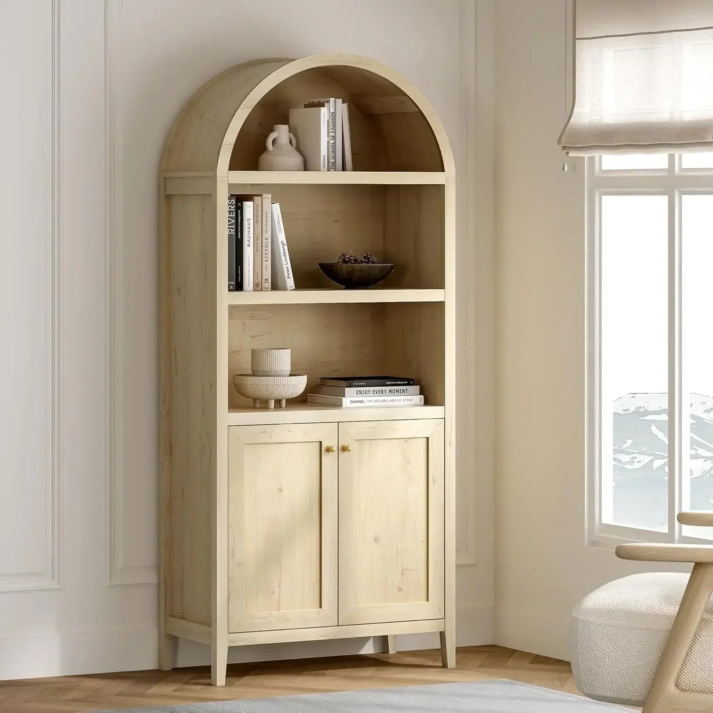 Arched Farmhouse Bookcase - Buy Online at Futura’s Studio