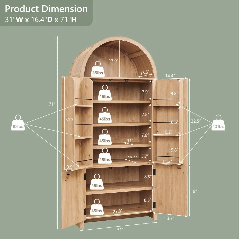 Arco Fluted Bookcase - Buy Online at Futura’s Studio