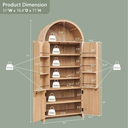 Arco Fluted Bookcase - Buy Online at Futura’s Studio