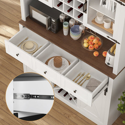 Barn Sliding Lit Bar Cabinet - Buy Online at Futura’s Studio