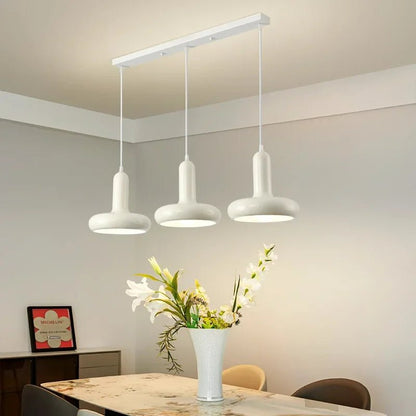 Bauhaus - Style White Pendant Light for Dining Room - Buy Online at Futura’s Studio