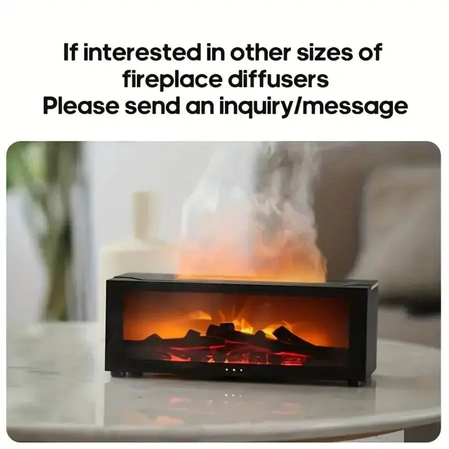 Bedside Fireplace and Diffuser - Futura’s Studio