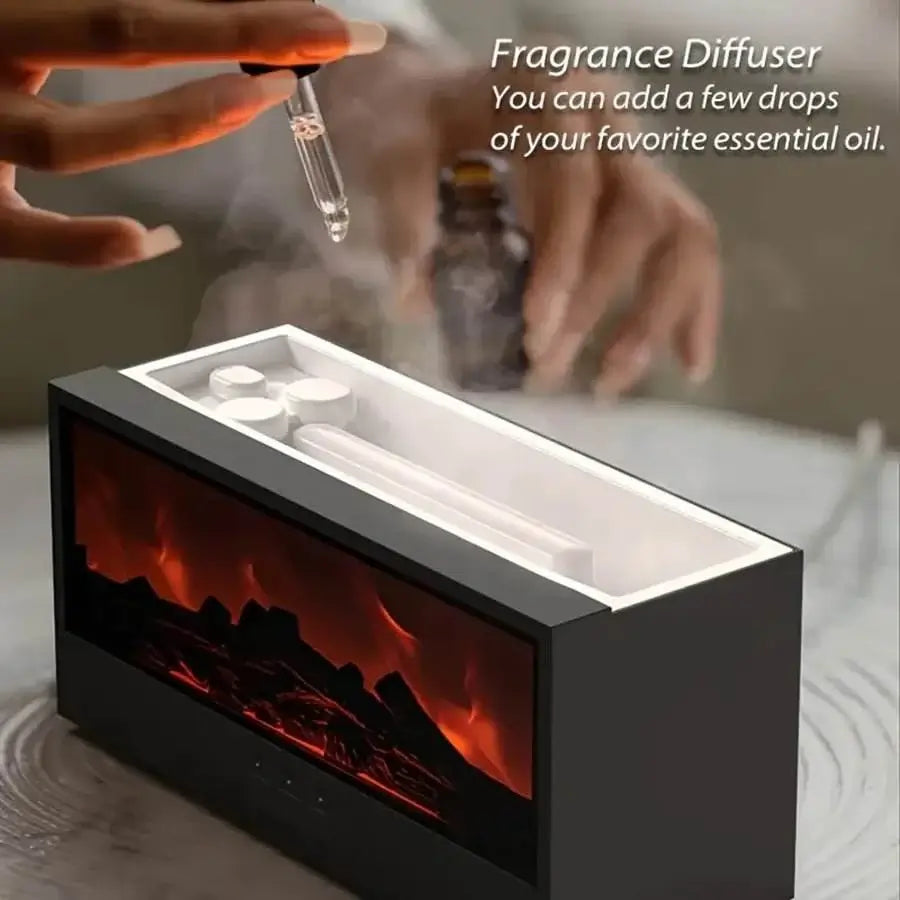 Bedside Fireplace and Diffuser - Futura’s Studio