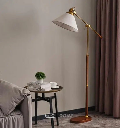 Brasswood Vintage Floor Lamp - Buy Online at Futura’s Studio