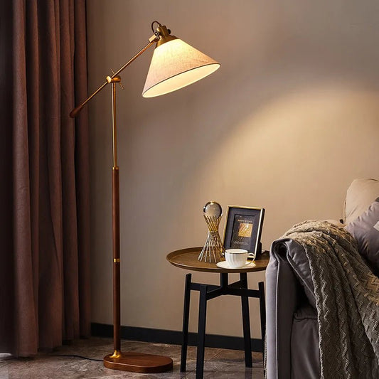 Brasswood Vintage Floor Lamp - Buy Online at Futura’s Studio