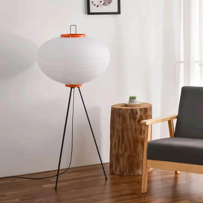 Bubble Tripod Akari Floor Lamp - Futura’s Studio