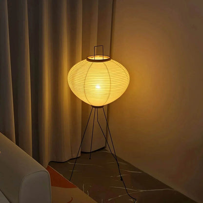 Bubble Tripod Akari Floor Lamp - Futura’s Studio