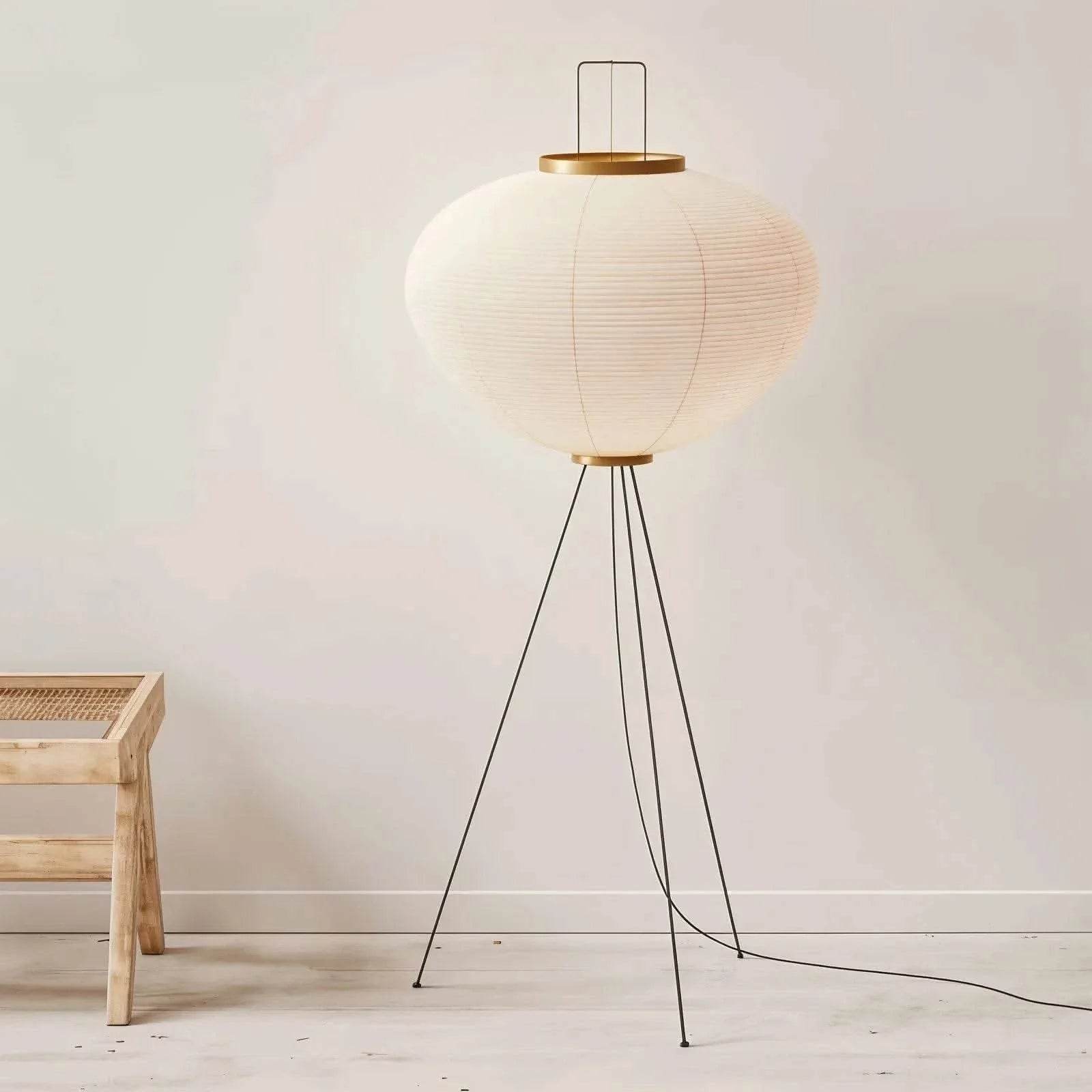 Bubble Tripod Akari Floor Lamp - Futura’s Studio