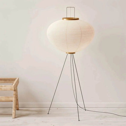 Bubble Tripod Akari Floor Lamp - Futura’s Studio