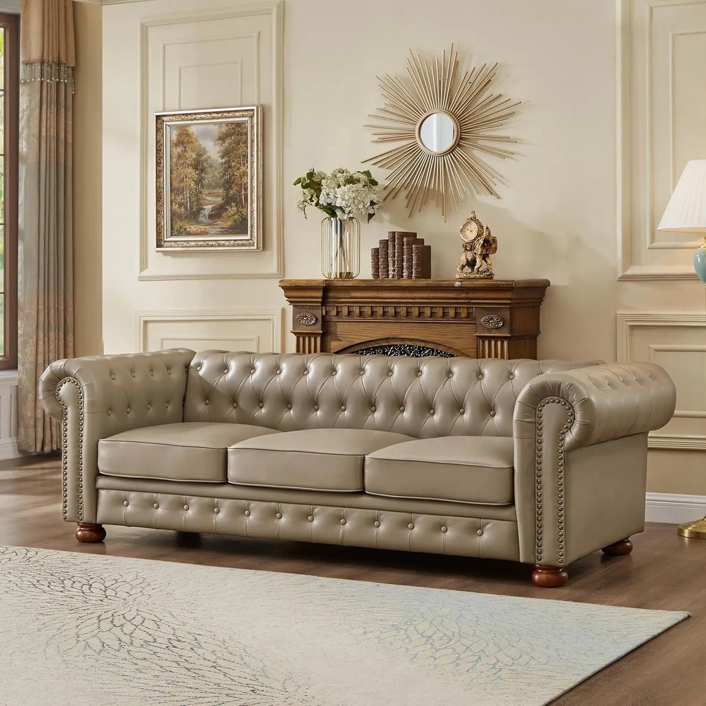 Chesterfield Leather Sofa - Buy Online at Futura’s Studio