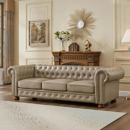 Chesterfield Leather Sofa - Buy Online at Futura’s Studio