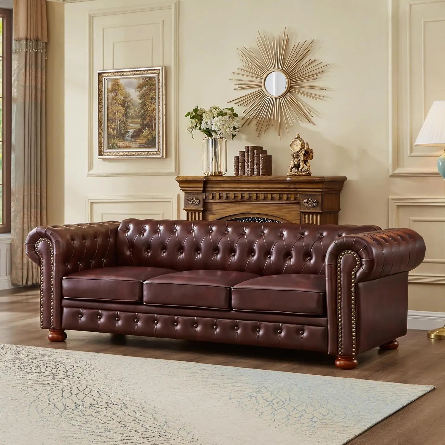 Chesterfield Leather Sofa - Buy Online at Futura’s Studio