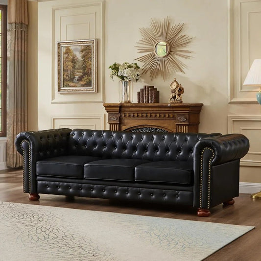 Chesterfield Leather Sofa - Buy Online at Futura’s Studio