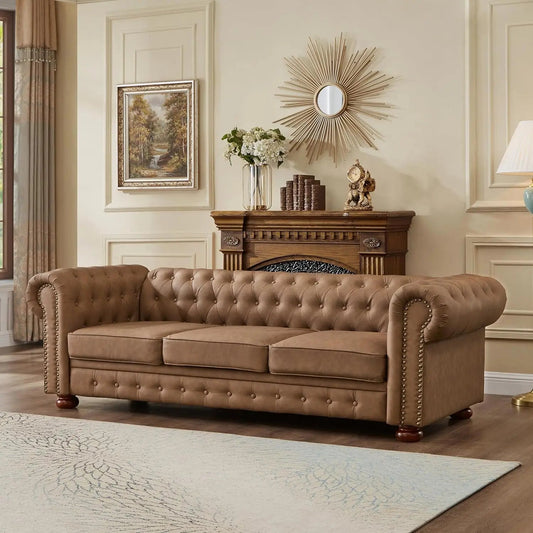 Chesterfield Leather Sofa - Buy Online at Futura’s Studio