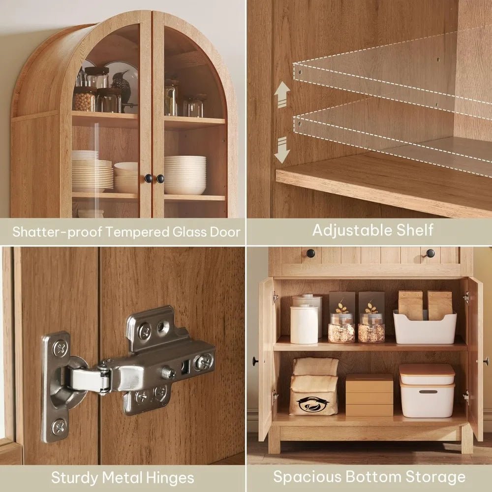 Clara Glass Door Pantry - Buy Online at Futura’s Studio