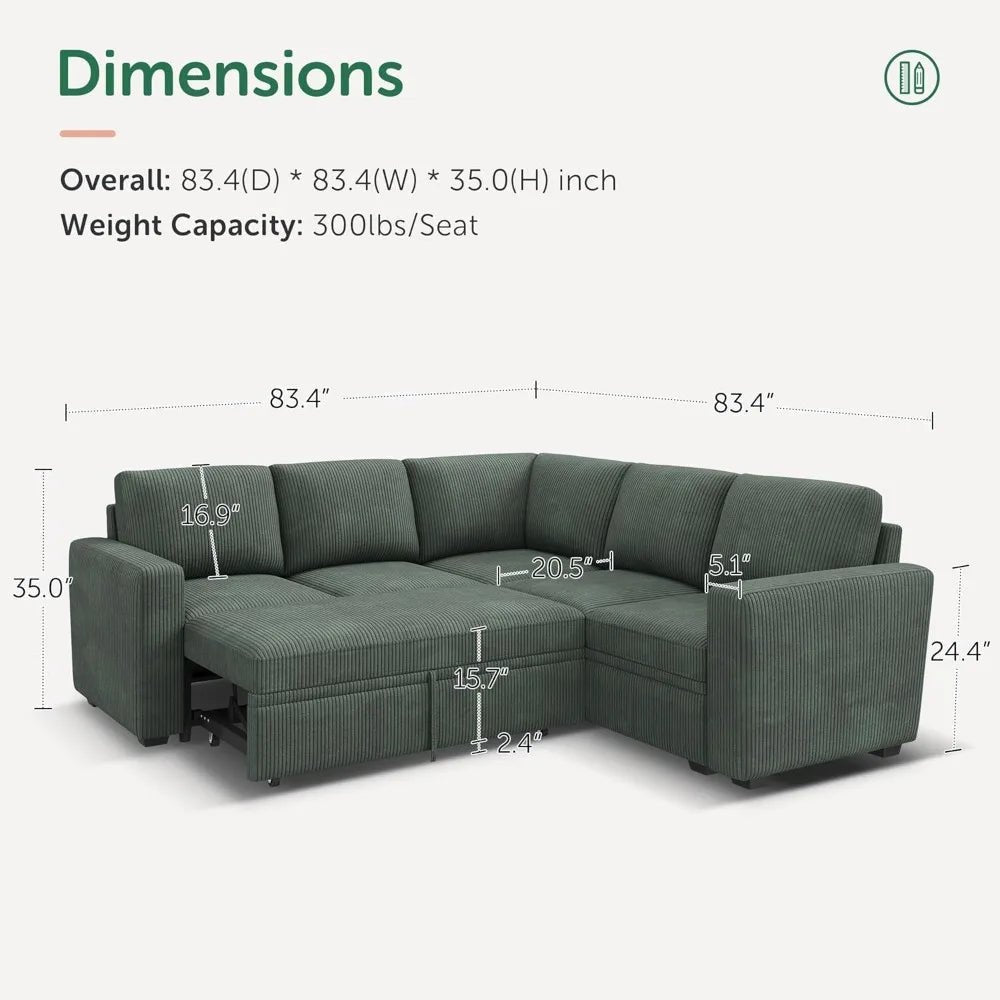 Cloud Sleeper Sectional - Buy Online at Futura’s Studio