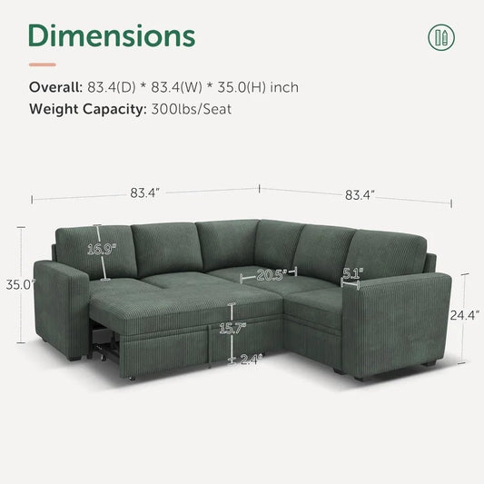 Cloud Sleeper Sectional - Buy Online at Futura’s Studio