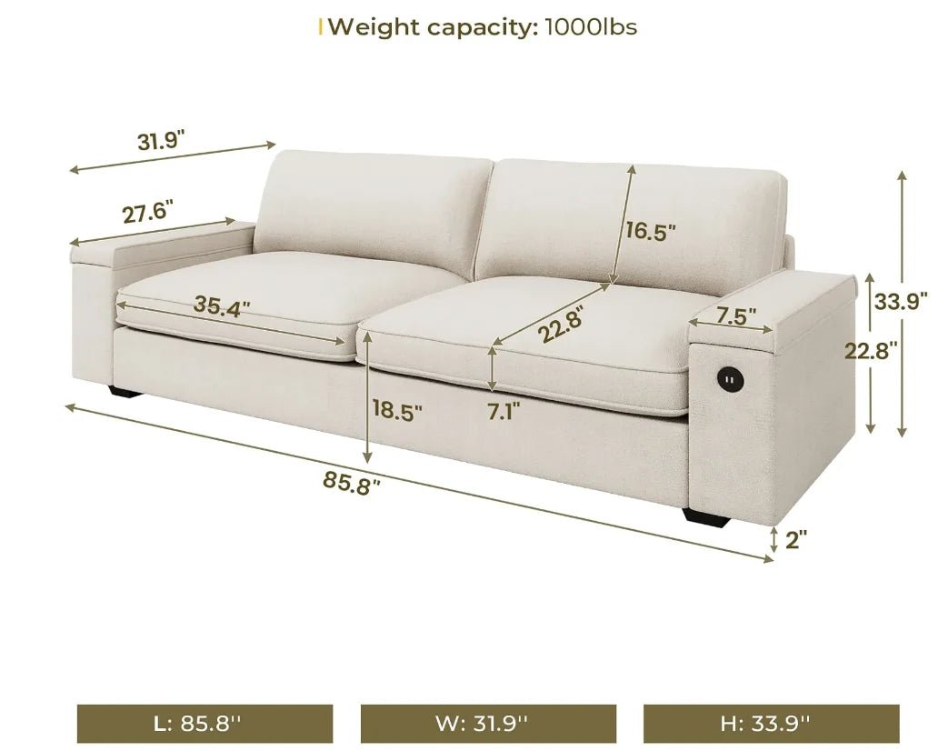 Cloud USB Plug Sofa - Buy Online at Futura’s Studio
