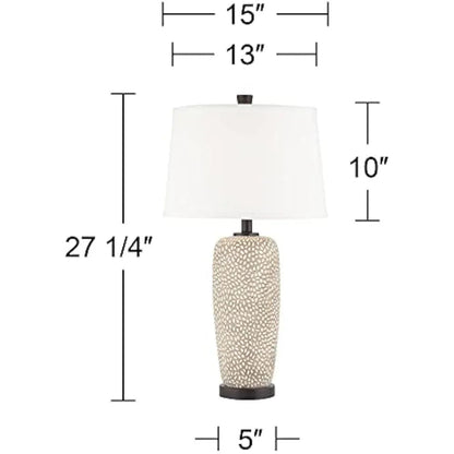 Coastal Pebble Ceramic Table Lamps - Buy Online at Futura’s Studio