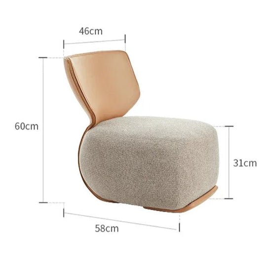 Cream Lazy Chair - Buy Online at Futura’s Studio
