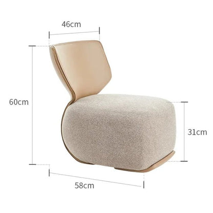 Cream Lazy Chair - Buy Online at Futura’s Studio
