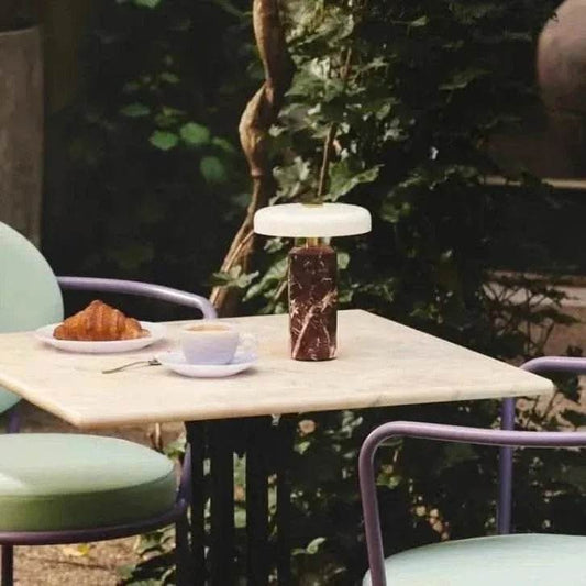 Danish Marble Portable LED Table Lamp - Futura’s Studio