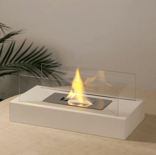 Desk Flame Electric Fireplace - Futura’s Studio