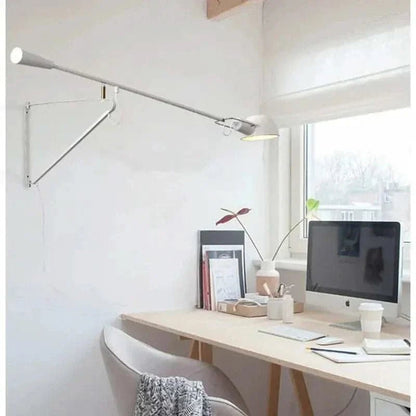 Dimmable Industrial Swing Arm Wall Lamp - Buy Online at Futura’s Studio