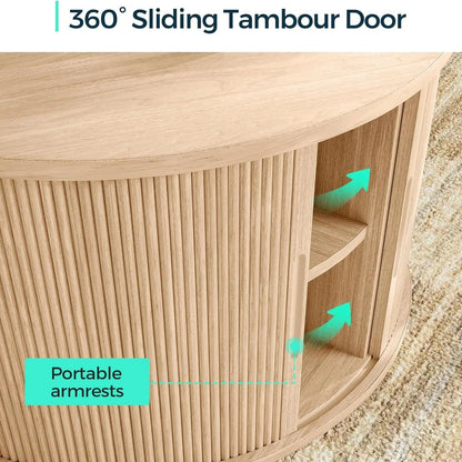 Drum Tambour Coffee Table - Buy Online at Futura’s Studio
