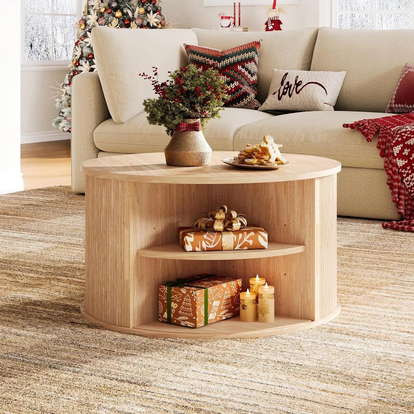 Drum Tambour Coffee Table - Buy Online at Futura’s Studio
