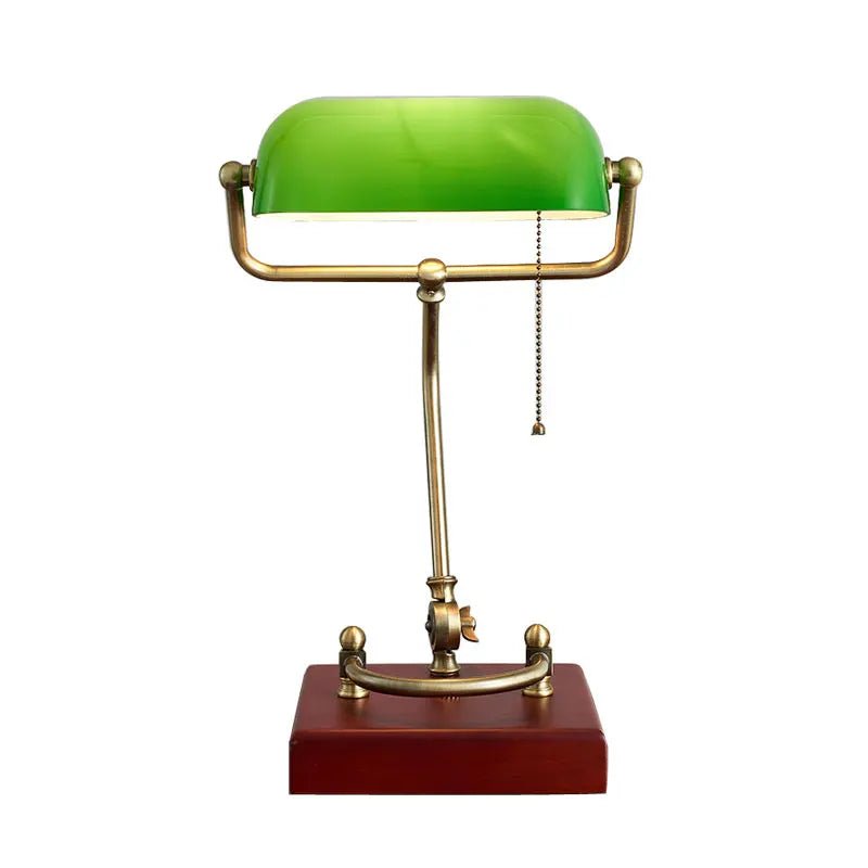 Emerald Bankers Desk Lamp - Buy Online at Futura’s Studio