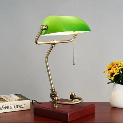Emerald Bankers Desk Lamp - Buy Online at Futura’s Studio