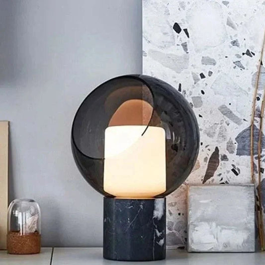Evedal Postmodern Glass Dome Table Lamp - Buy Online at Futura’s Studio