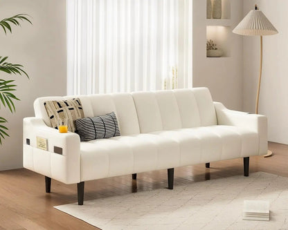 Faux Leather Reclining Futon - Buy Online at Futura’s Studio