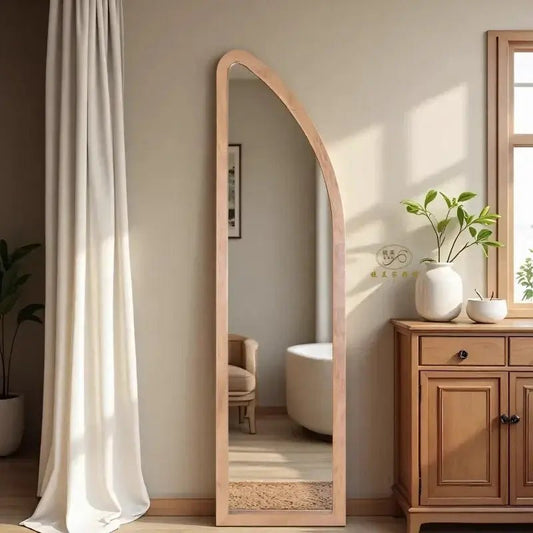 Forma™ – Cream Standing Vanity Mirror - Buy Online at Futura’s Studio