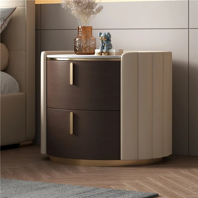 Forma™ – Round Wood Nightstand - Buy Online at Futura’s Studio