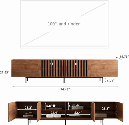 Forma™ – Walnut Media Console - Buy Online at Futura’s Studio