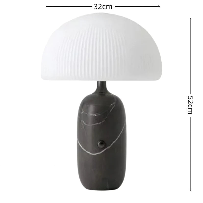 Forma™ White Marble Desk Lamp - Buy Online at Futura’s Studio