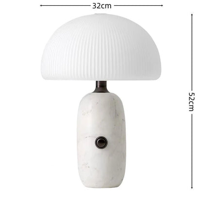 Forma™ White Marble Desk Lamp - Buy Online at Futura’s Studio