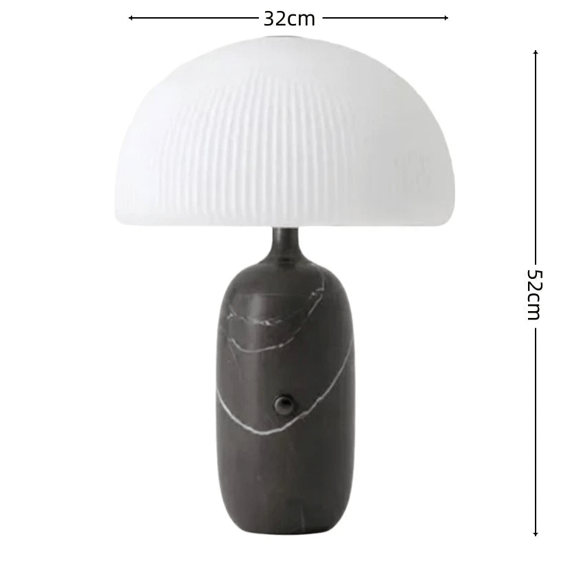 Forma™ White Marble Desk Lamp - Buy Online at Futura’s Studio