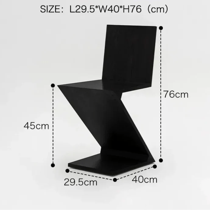 Forma™ – Z - Shaped Wood Dining Chair - Buy Online at Futura’s Studio