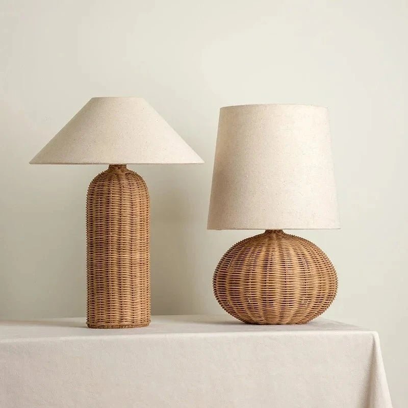 Fujii Woven Desk Lamp - Buy Online at Futura’s Studio