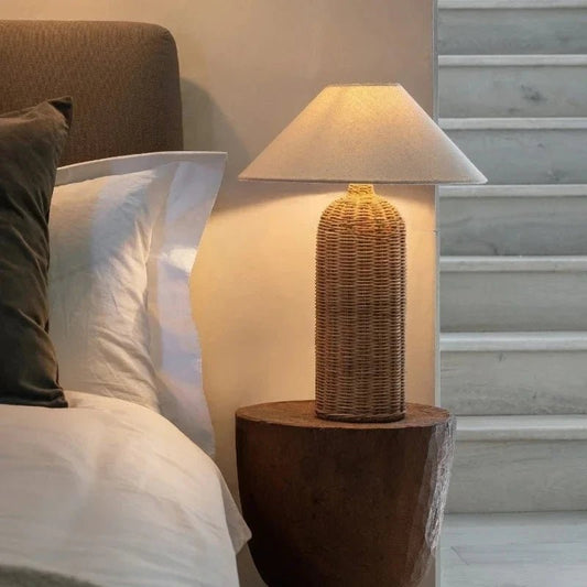 Fujii Woven Desk Lamp - Buy Online at Futura’s Studio