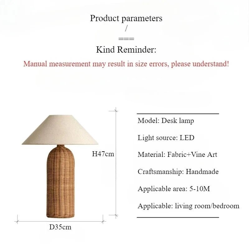 Fujii Woven Desk Lamp - Buy Online at Futura’s Studio