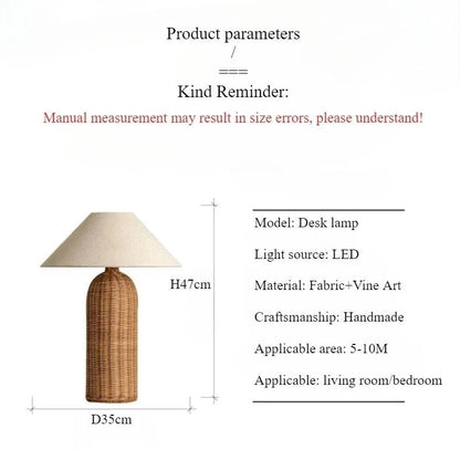 Fujii Woven Desk Lamp - Buy Online at Futura’s Studio