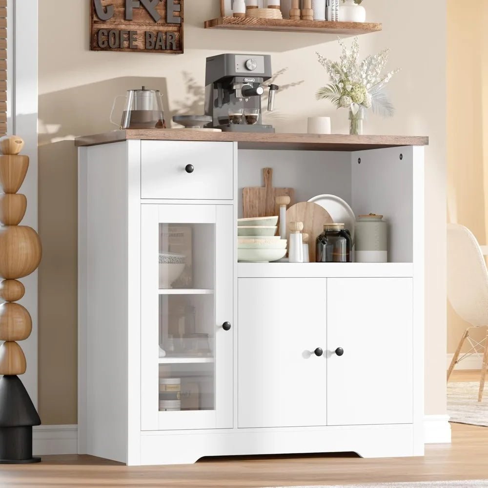 Glass Door Microwave Cabinet - Buy Online at Futura’s Studio
