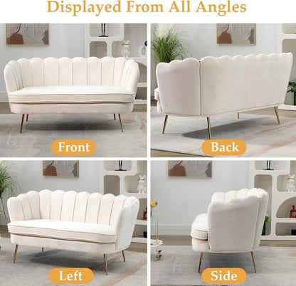Gold Leg Chenille Sofa - Buy Online at Futura’s Studio