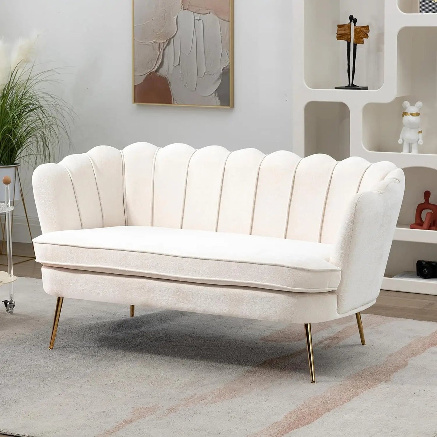 Gold Leg Chenille Sofa - Buy Online at Futura’s Studio